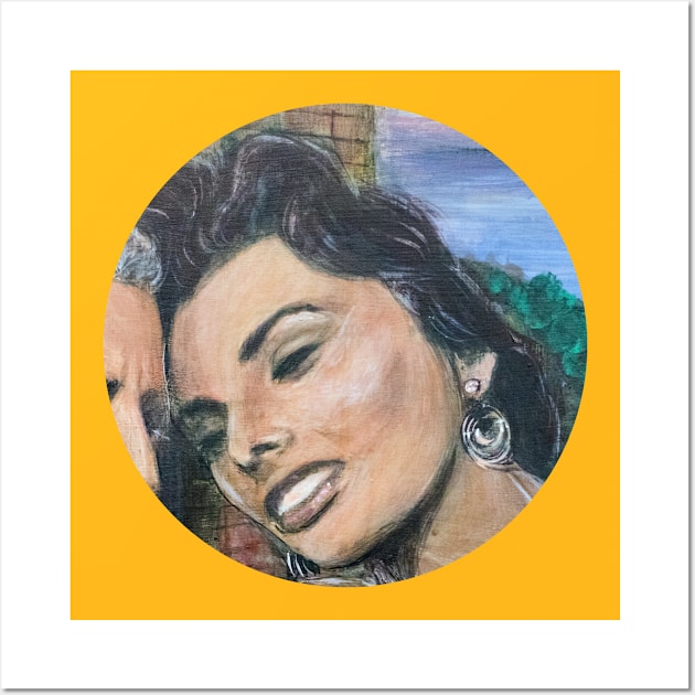 Sofia Loren Wall Art by giovannivescera